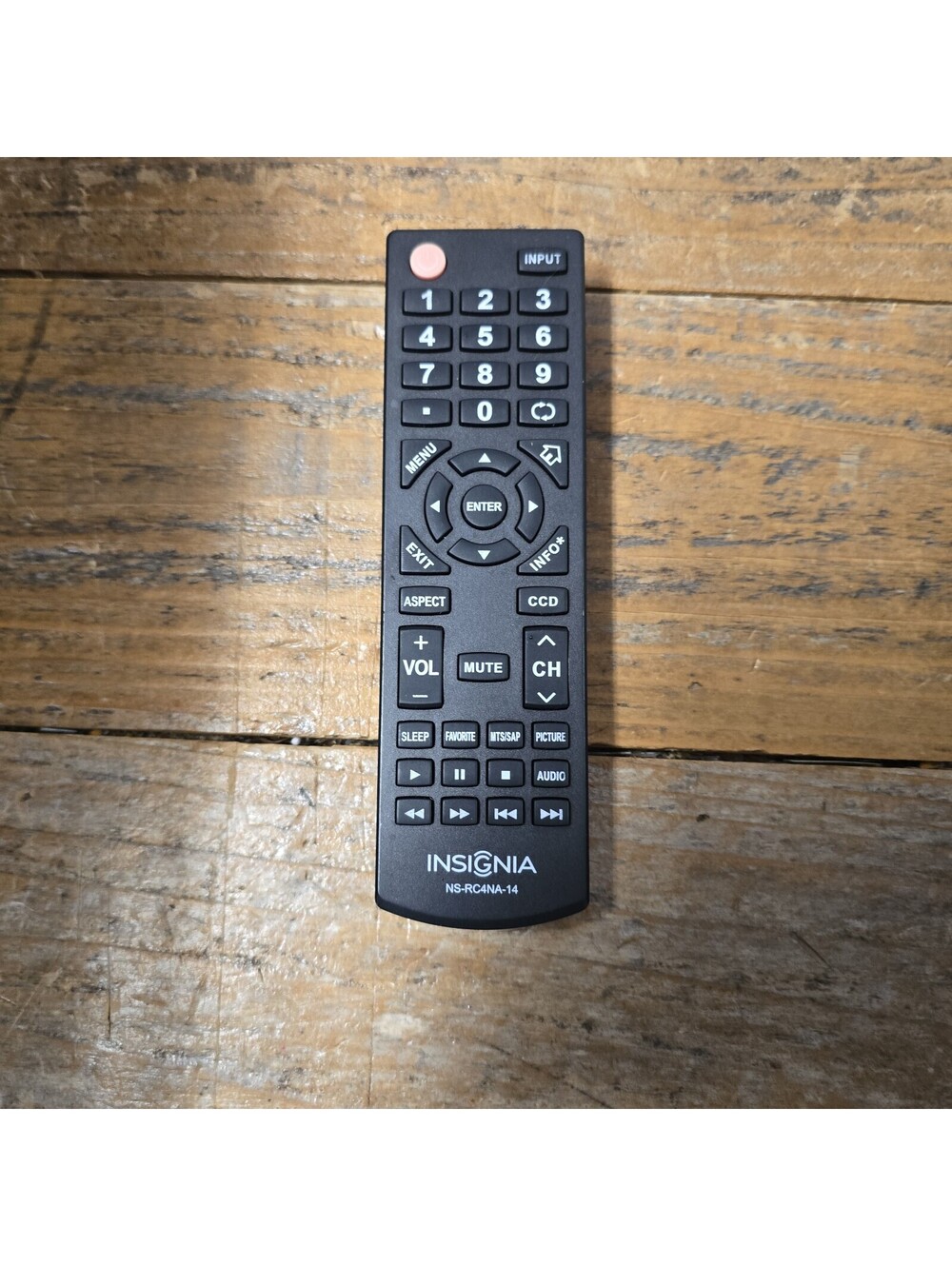 INSIGNIA NS-RC4NA-14 Remote Control Black